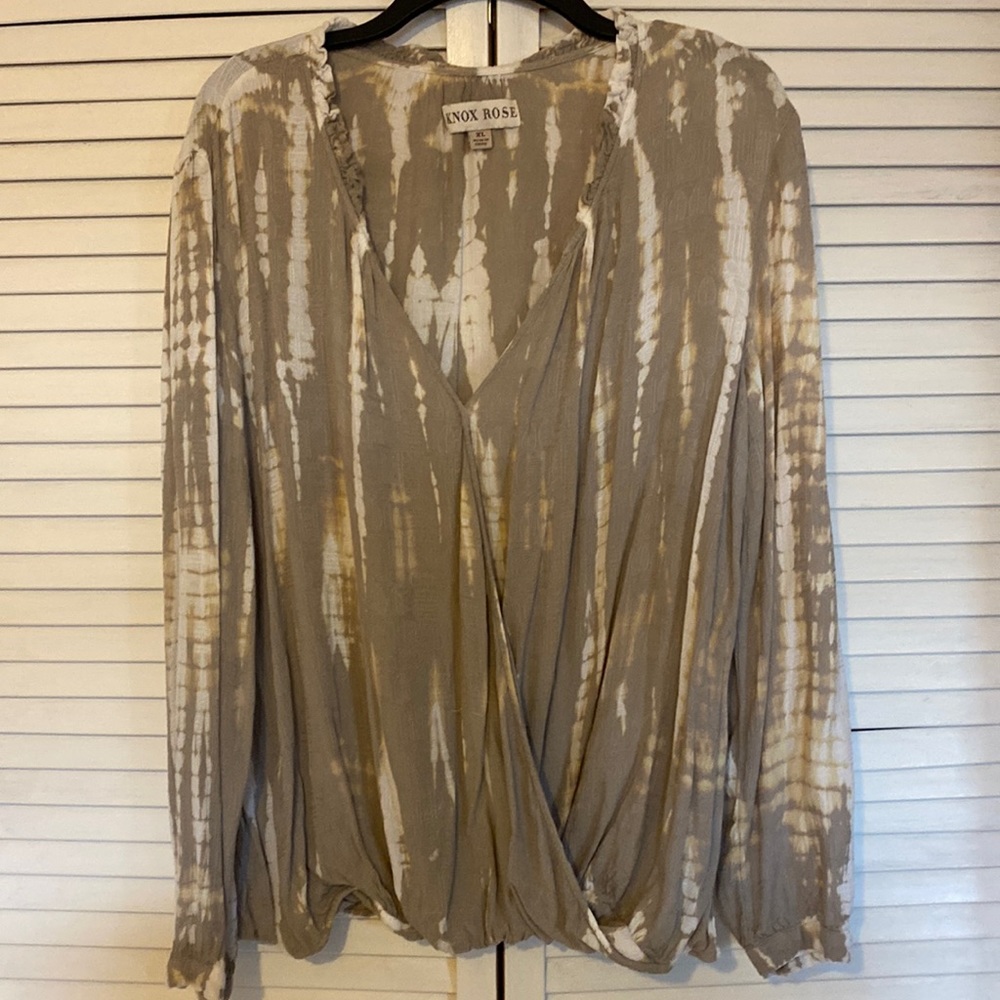 Knox Rose Cross Over Blouse